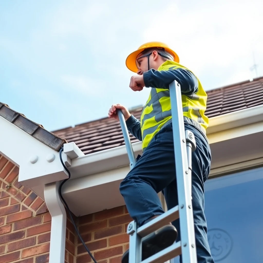 Gutter cleaning in Swindon