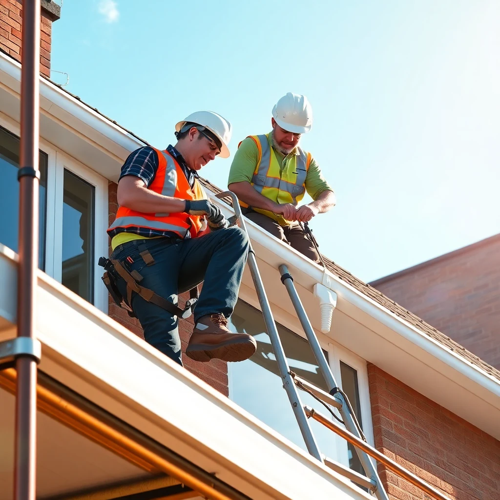 Gutter cleaning in Cardiff
